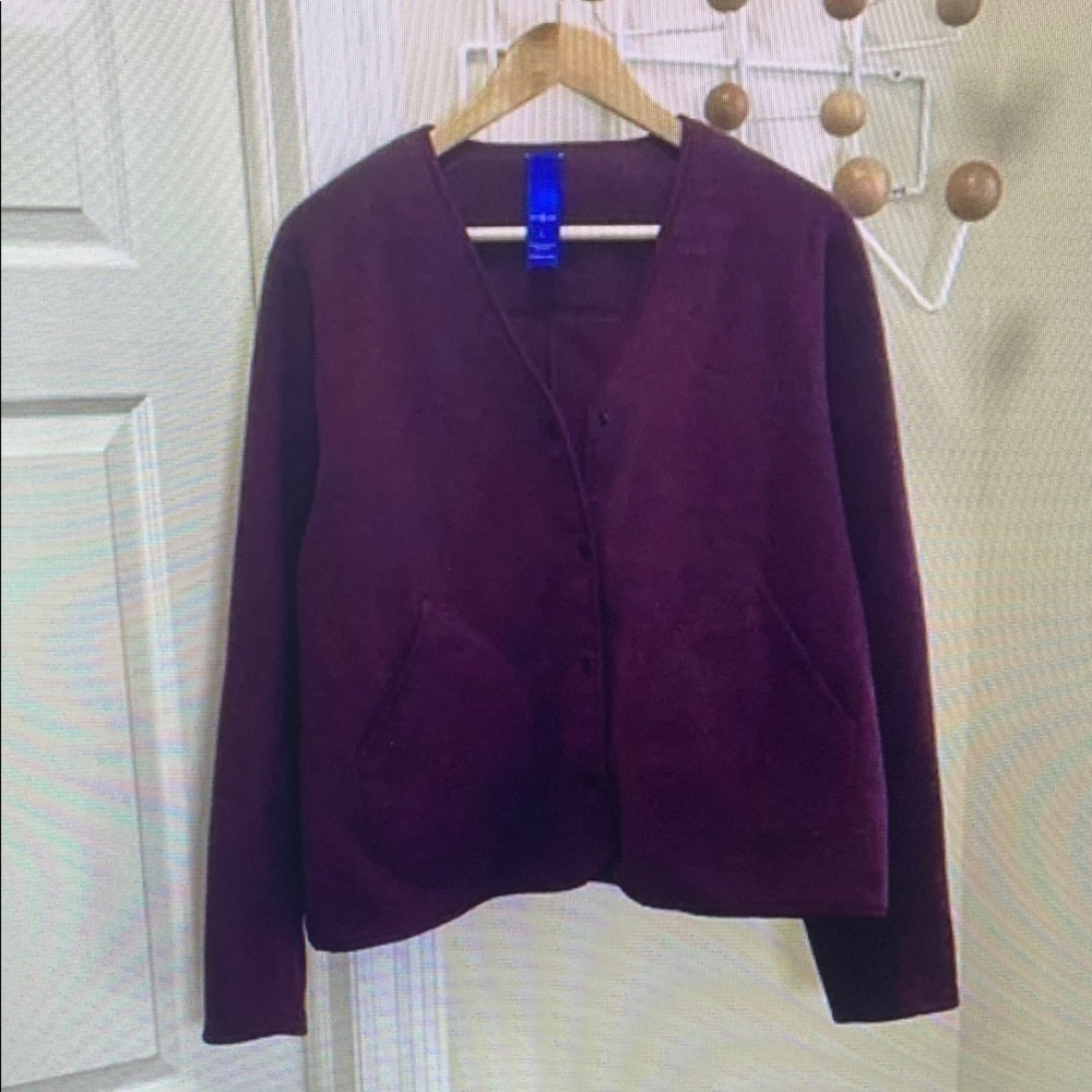 Kit and Ace Deep Purple Button Down Shirt
